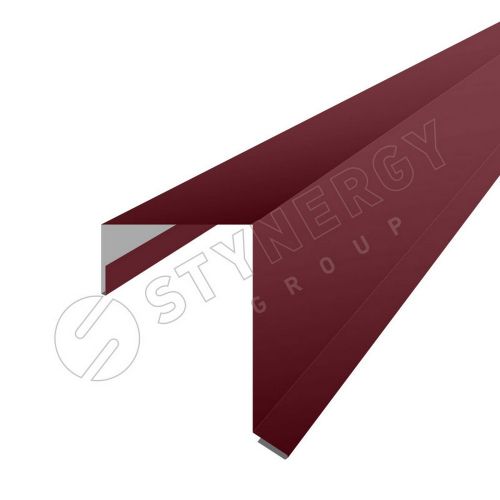 Торцевая планка фальц для фальца 65*97мм сталь 0.5мм Corundum 50 2м Stynergy
