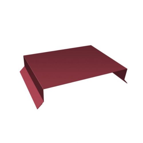 Парапетная крышка прямая для профнастила 200мм сталь 0.5мм Satin 3м Grand Line