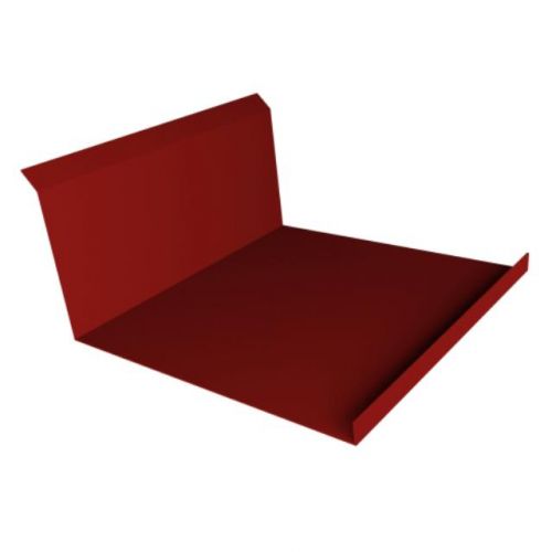 Планка примыкания нижняя для металлочерепицы 122*260мм сталь 0.5мм Satin matt TX 2м Grand Line