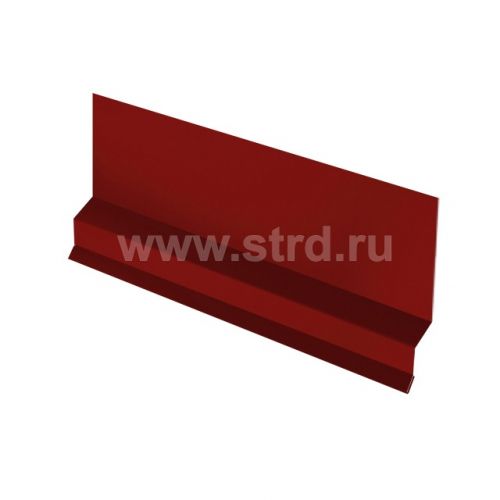 Отлив верхний фальц для фальца сталь 0.5мм Rooftop Бархат (Rooftop Matte) 2м Grand Line