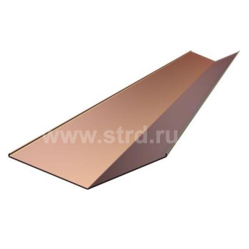 Ендова для металлочерепицы 300*300мм сталь 0.45мм Graphite 45 2м Stynergy