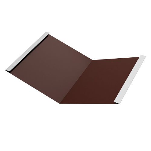 Ендова для металлочерепицы 300*300мм сталь 0.5мм Rooftop Бархат (Rooftop Matte) 2м Aquasystem