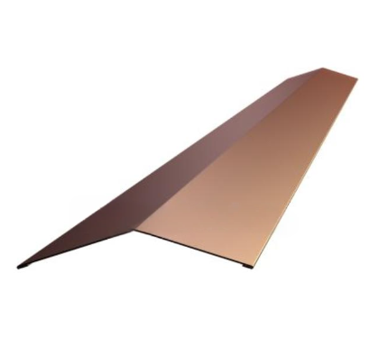 Конек простой для металлочерепицы 145*145мм сталь 0.5мм Corundum 50 матовый 2м Stynergy