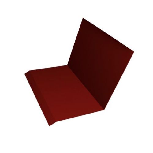 Планка примыкания верхняя фальц для фальца 150*130*20мм сталь 0.5мм Satin matt 3м Grand Line
