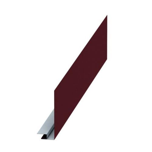 Планка карнизного свеса сложная для металлочерепицы 250*50мм сталь 0.4мм Steelmatt 2м Металл Профиль