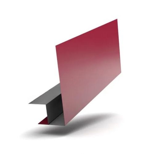 Планка околооконная сложная фальц для фальца 175*34мм сталь 0.5мм PureTech Mat 3м Металл Профиль