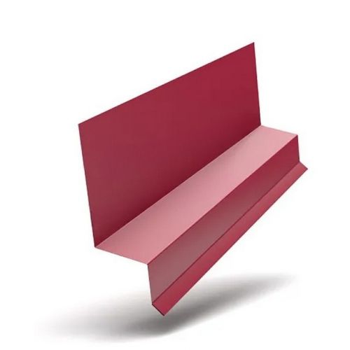 Отлив верхний фальц для фальца 35*25мм сталь 0.5мм PureTech Mat 3м Металл Профиль