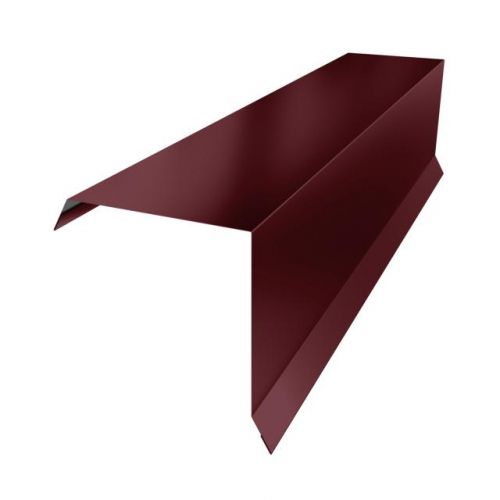 Торцевая планка для металлочерепицы 95*95мм сталь 0.5мм Velur X 2м Grand Line