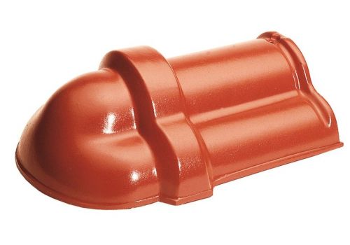 Начальная хребтовая черепица №11, Brown, Koramic