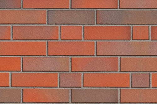 Клинкерная облицовочная плитка Feuerland Rotbunt glatt, 240×71×7 мм, ABC Klinkergruppe