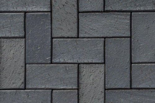 Тротуарная клинкерная брусчатка, Berlin blau-anthrazit 200х100х20 мм, ABC Klinkergruppe Brick