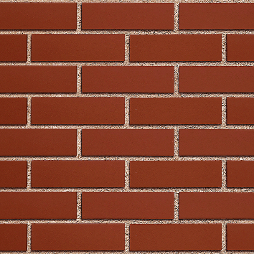 Облицовочный кирпич WESTERWALD Kрасный (rot) гладкая (glatt), 190х90х90 мм, Röben