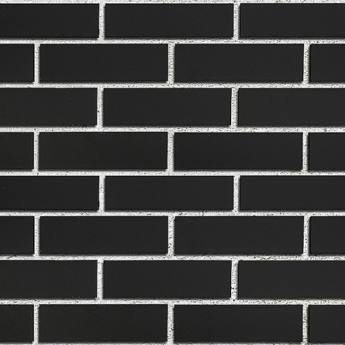 Облицовочный кирпич FARO Черный с оттенком (schwarz-nuanciert) гладкая (glatt), 210x100x50 мм, Röben