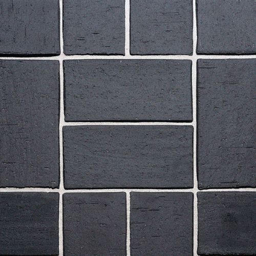 Тротуарная клинкерная брусчатка SCHWABING Черный с оттенком (schwarz-nuanciert) брусчатка (Pflasterklinker), 200x100x40 мм, Röben