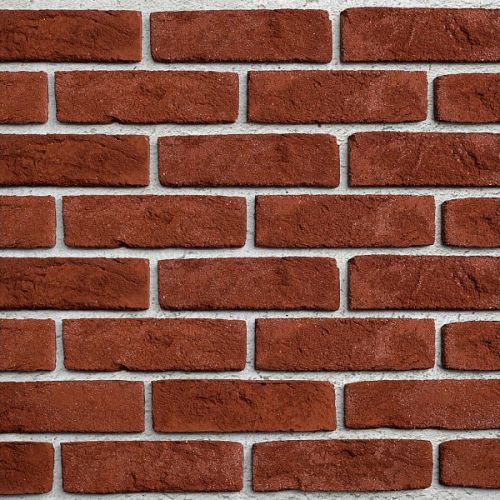 Клинкерная облицовочная плитка FORMBACK Красно-коричневый (rot-braun) ручн.форм. (handform) 240x14x71 мм, Röben