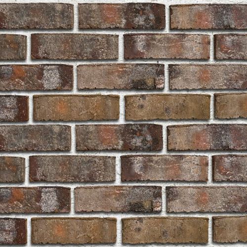 Клинкерная облицовочная плитка WIESMOOR с.о.* Угольно-пестрый (kohle-bunt) handstrich 240x14x71 мм, Röben