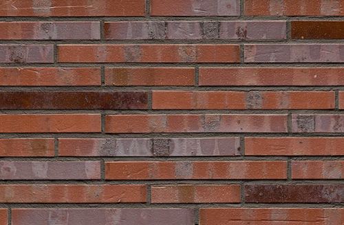 Облицовочный клинкерный кирпич Langformat, DF 490x115x52 мм, Schleswig bläulich-bunt Kohlebrand, ABC Klinkergruppe Brick