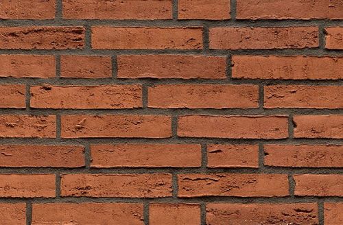 Облицовочный клинкерный кирпич Manufacta, NF 240x115x71, Wilsum ziegelrot, ABC Klinkergruppe Brick