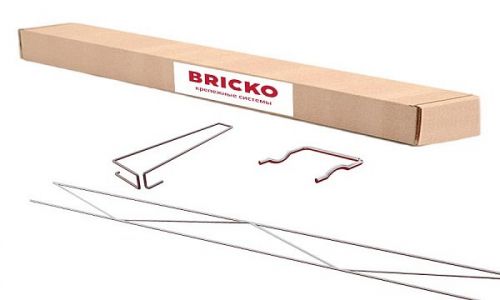 Комплект №1 SK-H для типа кладки на ребро внутрь, проём шириной 55-70 см., Bricko