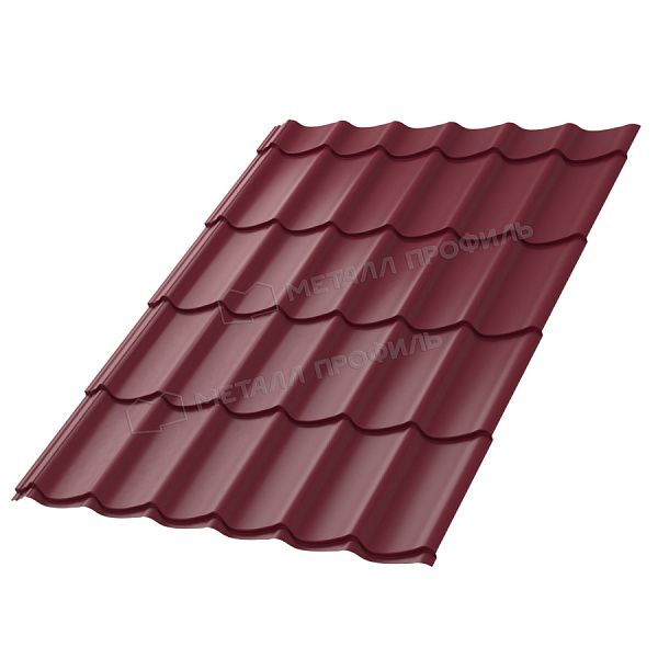 Металлочерепица МЕТАЛЛ ПРОФИЛЬ Ламонтерра NormanMP (ПЭ-01-1015-0.5)