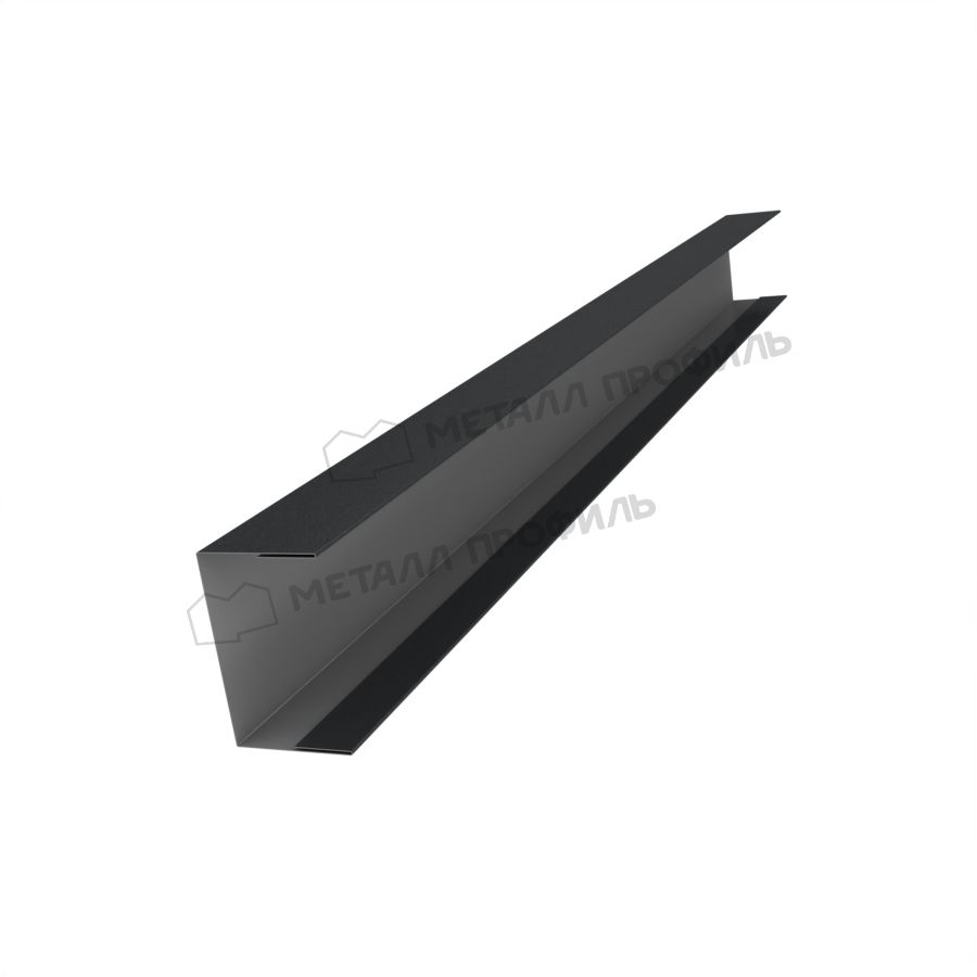 Планка стойки забора 35мм 36х24 х 2000 (PureTech_Mat-20-7021-0.5)