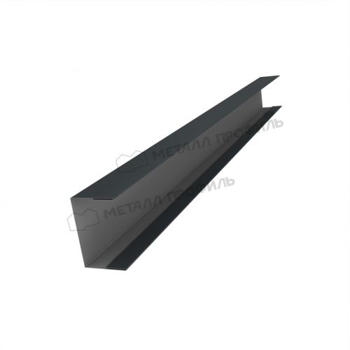 Планка стойки забора 35мм 36х24 х 2000 (VikingMP-01-7016-0.45)