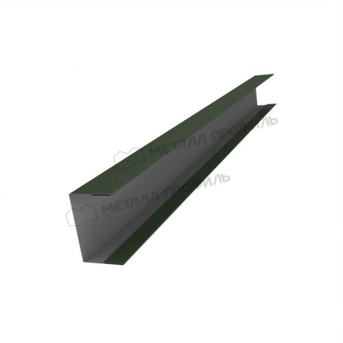 Планка стойки забора 35мм 36х24 х 3000 (VikingMP E-20-6007-0.5)