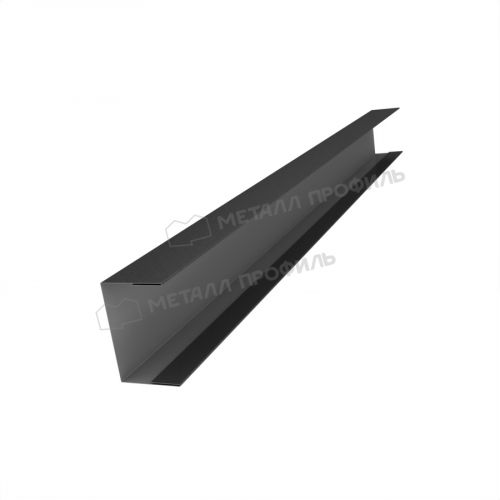 Планка стойки забора 40мм 30х40 х 2000 (VALORI-20-DarkGrey-0.5)