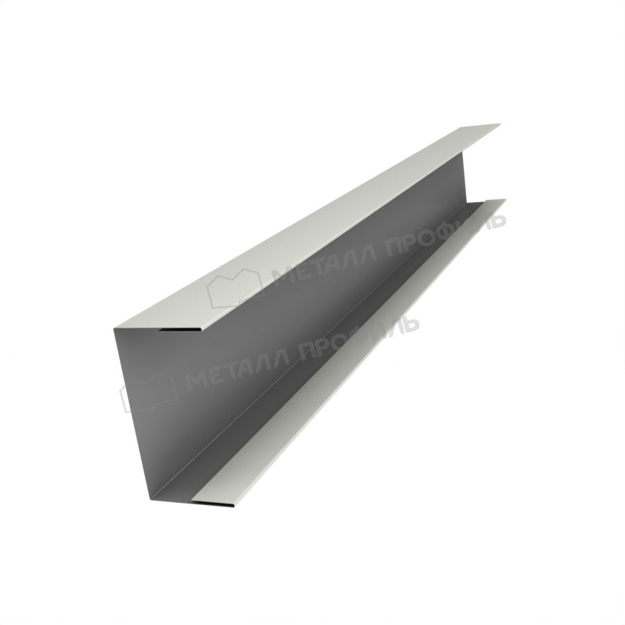 Планка стойки забора 60мм 35х60 х 3000 NormanMP (ПЭ-01-9010-0.5)