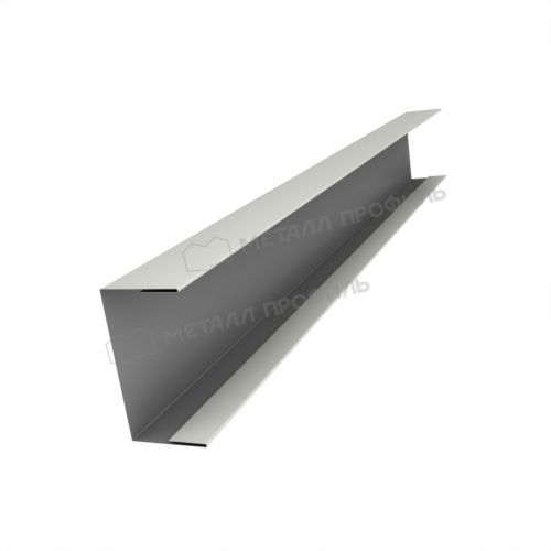 Планка стойки забора 60мм 35х60 х 3000 NormanMP (ПЭ-01-9010-0.5)
