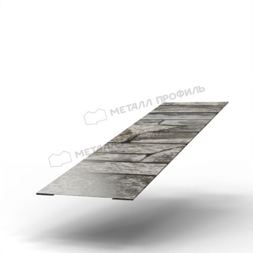Планка стыковочная 50х2000 (ECOSTEEL-01-БелыйКамень-0.5)