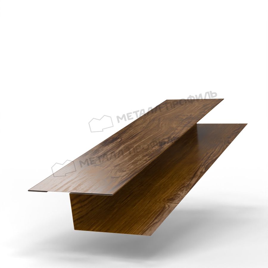 Планка стыковочная универсальная 50х18х3000 (ECOSTEEL_T-01-ЗолотойДуб-0.5)