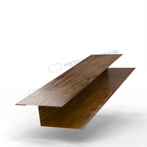 Планка стыковочная универсальная Woodstock 50х30х3000 (ECOSTEEL_T-01-ЗолотойДуб-0.5)