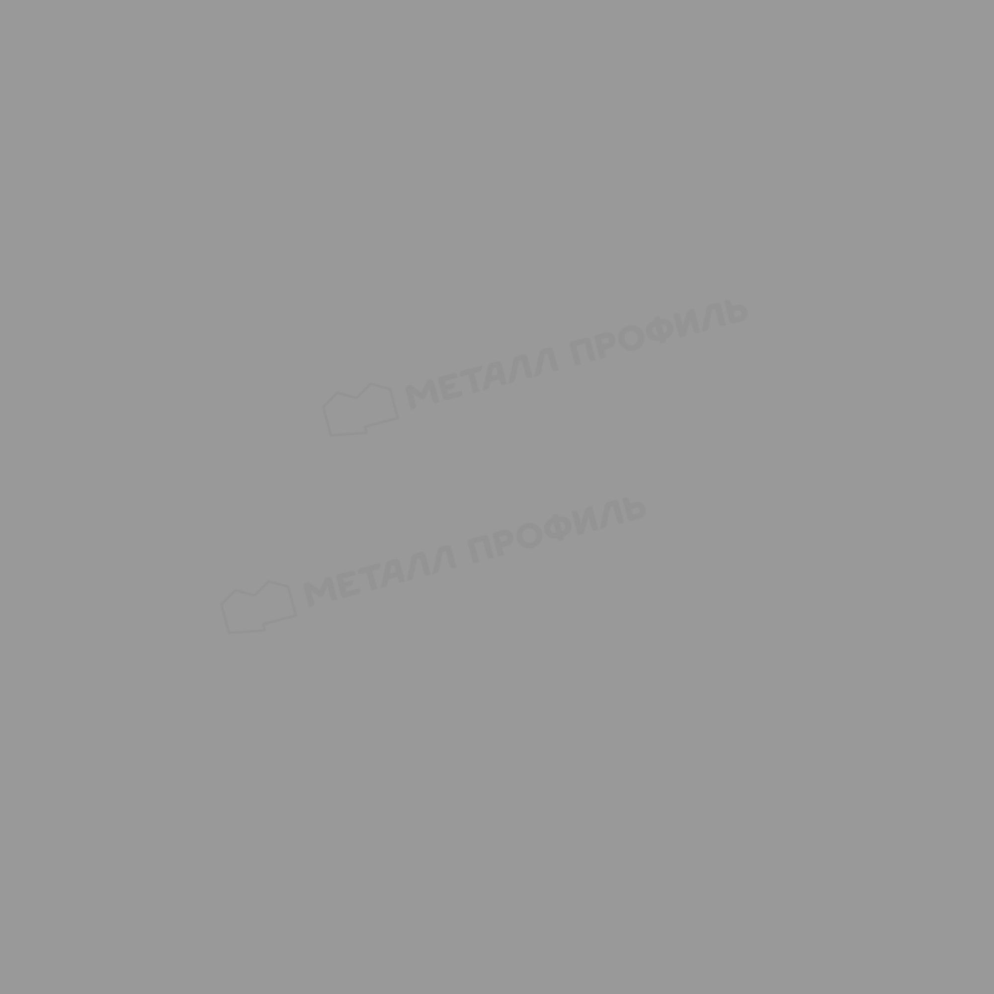 Планка торцевая 55х125х2000 (ПЭ-01-9006-0.45)