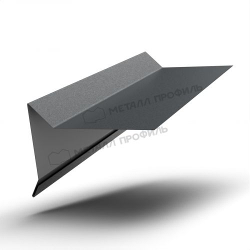 Планка торцевая для мягкой кровли 55х72х2000 (VikingMP-01-7016-0.45)