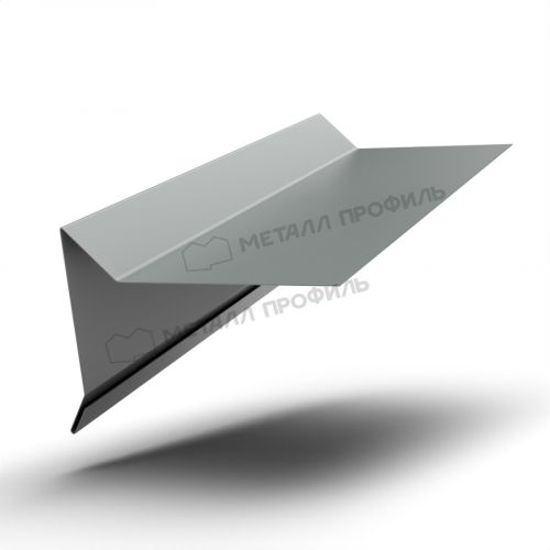 Планка торцевая для мягкой кровли 55х72х2000 (ПЭ-01-7005-0.45)