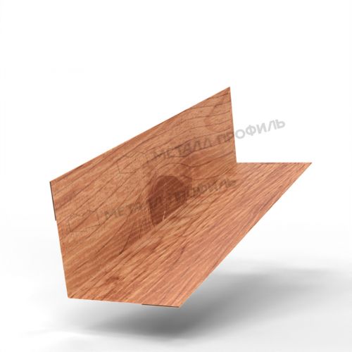 Планка угла внутреннего 30х30х2000 (ECOSTEEL_T-01-Кедр-0.5)