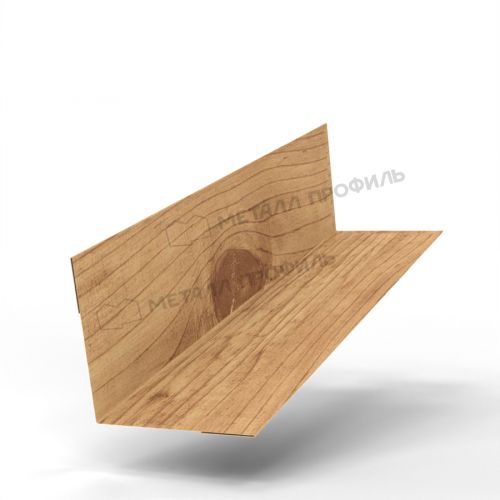 Планка угла внутреннего 50х50х2000 (ECOSTEEL_MA-01-Сосна-0.5)