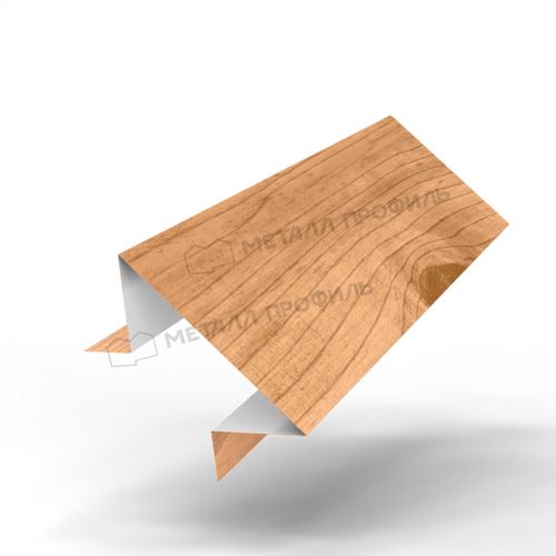 Планка угла внутреннего сборная верхняя Woodstock 58х23х3000 (ECOSTEEL-01-Сосна-0.5)