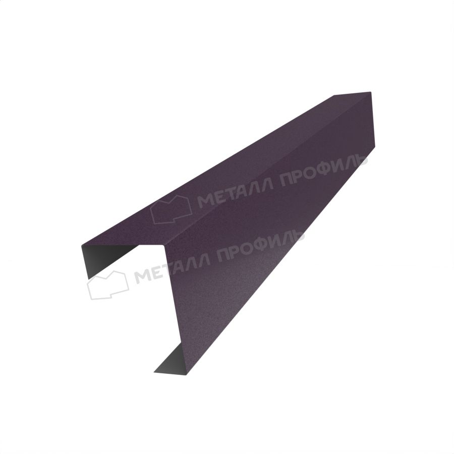 Планка угла декоративная на столб 40мм 42х62 х 2000 (VALORI-20-Violet-0.5)