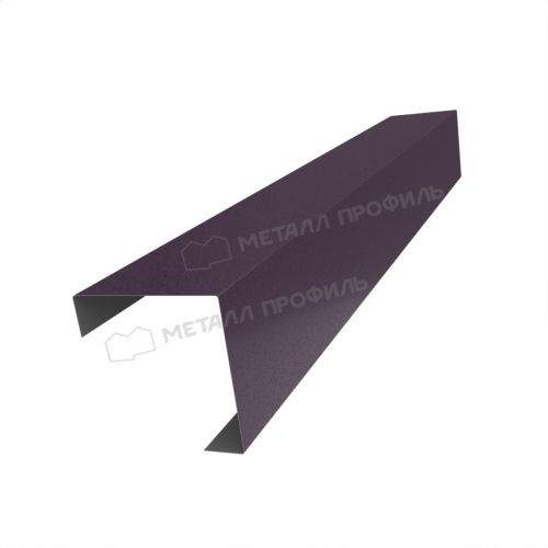 Планка угла декоративная на столб 60мм 62х62 х 2500 (VALORI-20-Violet-0.5)