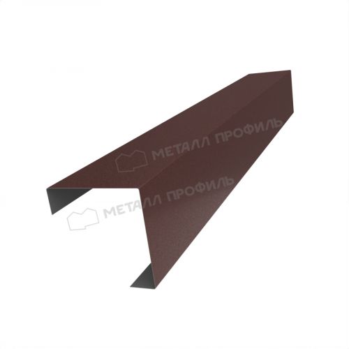 Планка угла декоративная на столб 60мм 62х62 х 2500 (VikingMP E-20-8019-0.5)