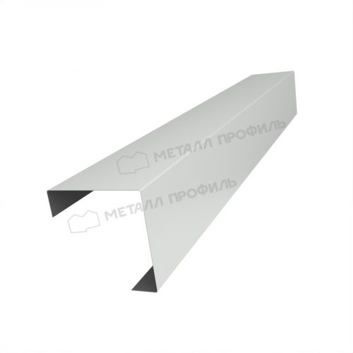 Планка угла декоративная на столб 60мм 62х62 х 2500 (ПЭ-01-9003-0.45)