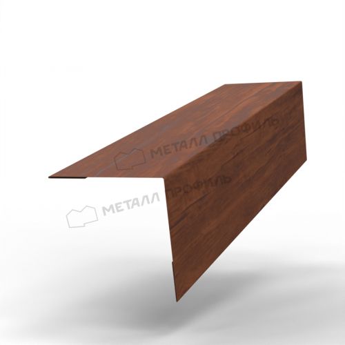 Планка угла наружного 50х50х2000 (ECOSTEEL_MA-01-Бразил. Вишня-0.5)