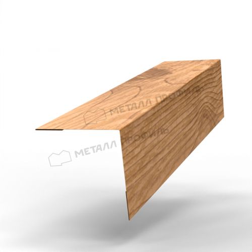 Планка угла наружного 50х50х3000 (ECOSTEEL_T-01-Сосна-0.5)