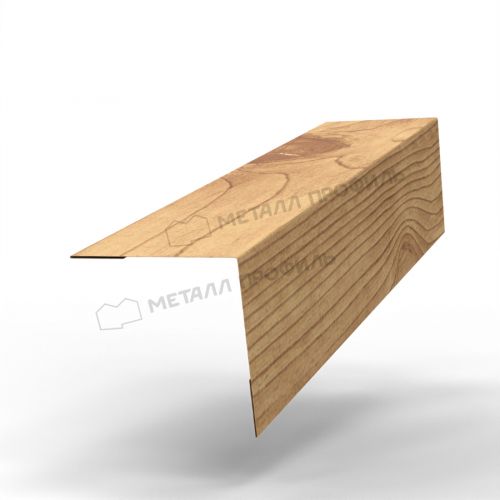 Планка угла наружного 75х75х3000 (ECOSTEEL_MA-01-Сосна-0.5)