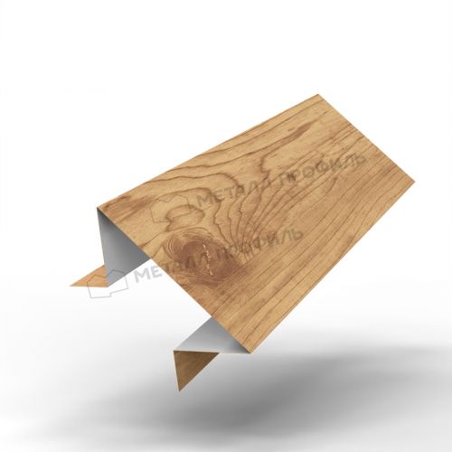 Планка угла наружного сборная нижняя Woodstock 70х28х3000 (ECOSTEEL_MA-01-Сосна-0.5)