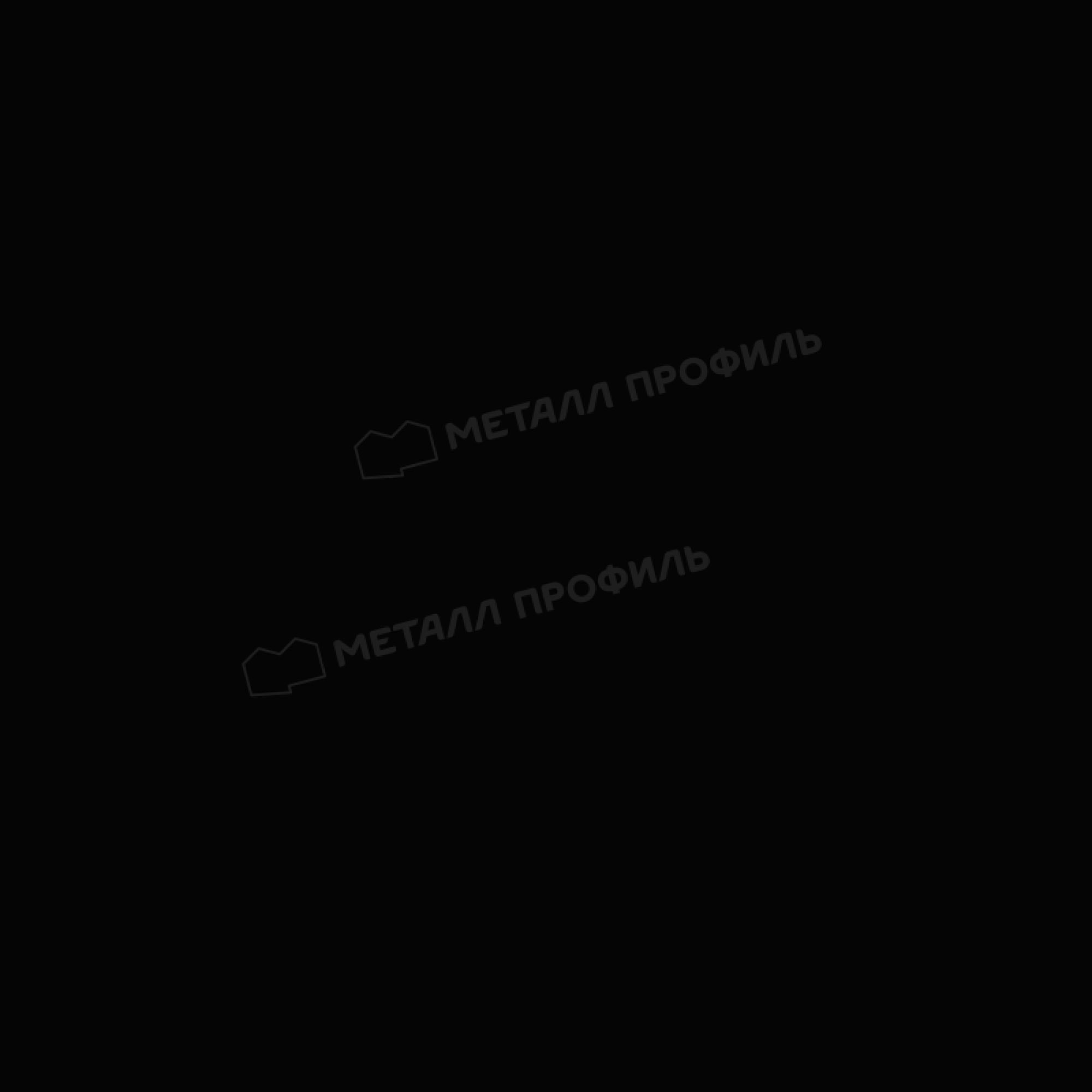 Планка угла наружного сложного 75х75х3000 (ПЭ-01-9005-ОН)