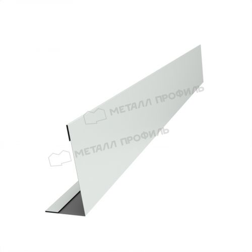 Планка угла усиливающая для забора 40х20 х 2000 NormanMP (ПЭ-01-7035-0.5)
