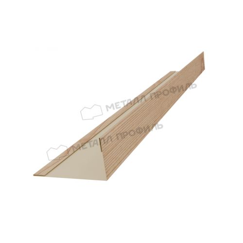 Планка угла усиливающая для забора 40х20 х 2500 (ECOSTEEL_MA-01-Сосна-0.5)